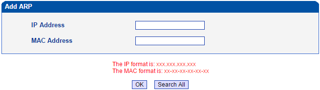 เมนูบน 32 Port GSM/WCDMA