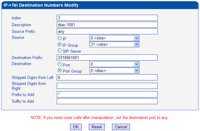 เทคนิคการคอนฟิก GSM VoIP Gateway #11 - Manipulation