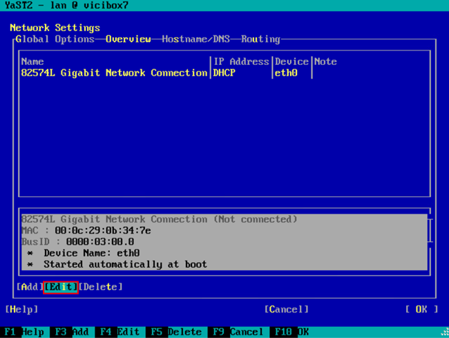2. เซ็ต IP Address ให้ ViciBox