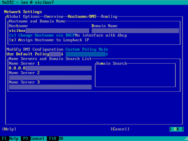 2. เซ็ต IP Address ให้ ViciBox