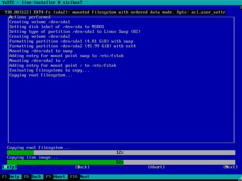 1. ติดตั้ง ViciBox #1 ติดตั้ง OS