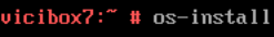 1. ติดตั้ง ViciBox #1 ติดตั้ง OS