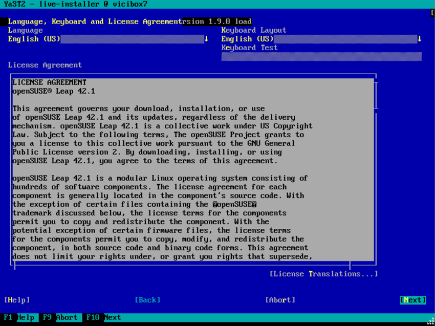 1. ติดตั้ง ViciBox #1 ติดตั้ง OS