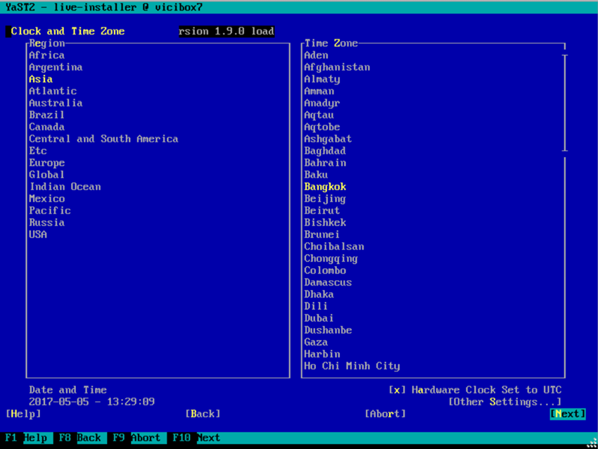 1. ติดตั้ง ViciBox #1 ติดตั้ง OS