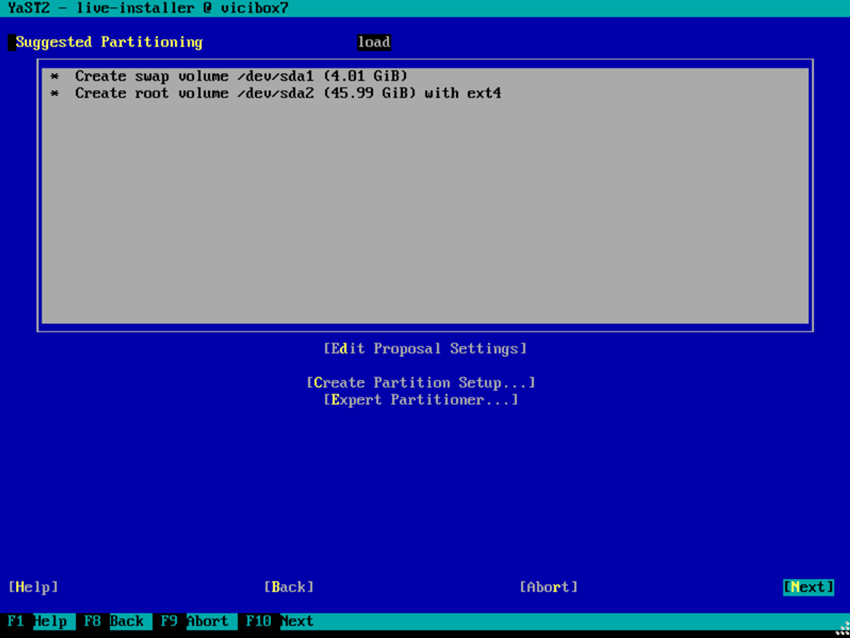 1. ติดตั้ง ViciBox #1 ติดตั้ง OS